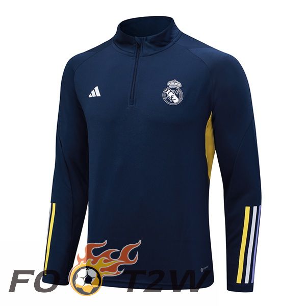 Training Sweatshirt Real Madrid Bleu Royal 2023/2024