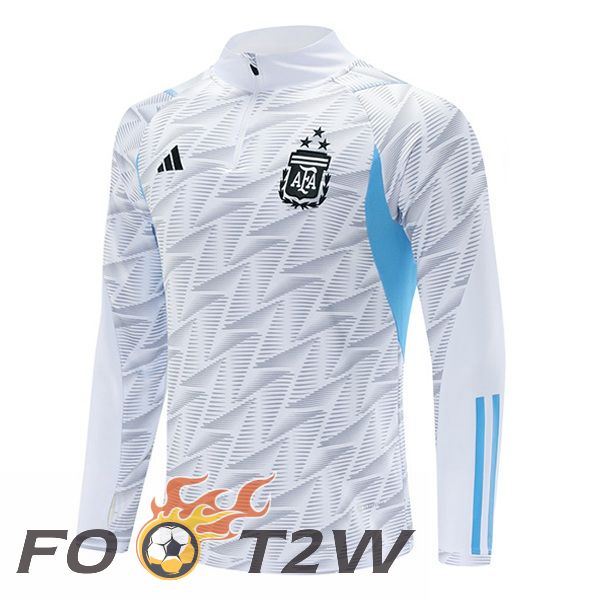 Training Sweatshirt Argentine Blanc 2023/2024