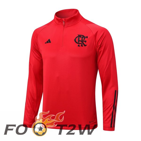 Training Sweatshirt Flamengo Rouge 2023/2024