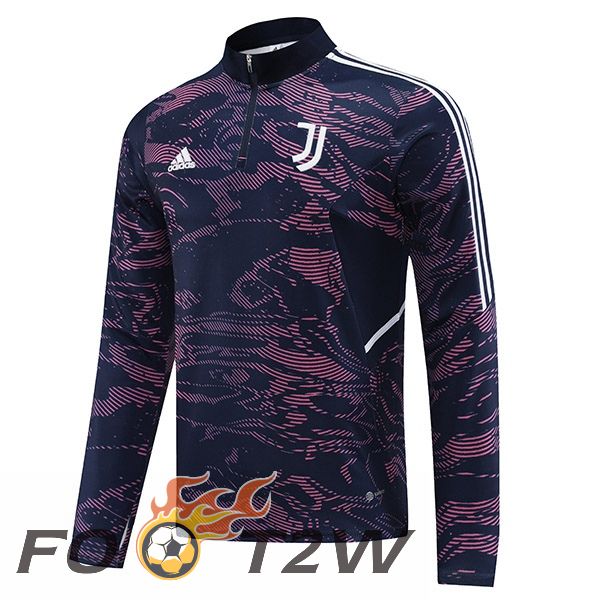 Training Sweatshirt Juventus Pourpre Noir 2023/2024