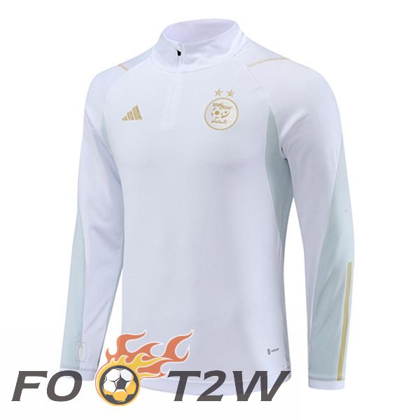 Training Sweatshirt Algerie Blanc 2023/2024