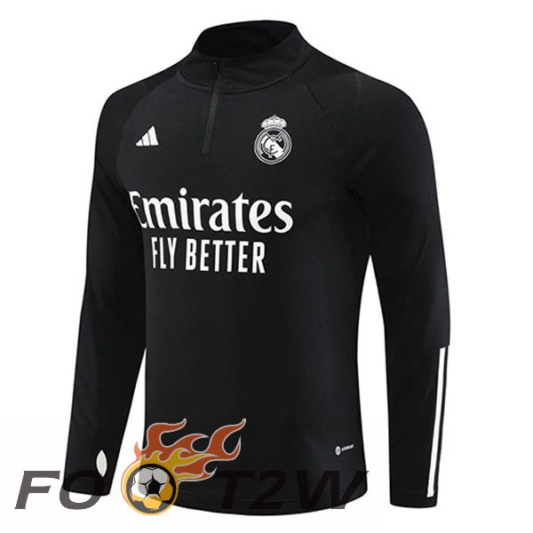 Training Sweatshirt Real Madrid Noir 2023/2024