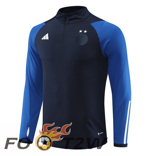 Training Sweatshirt Algerie Bleu Royal 2023/2024