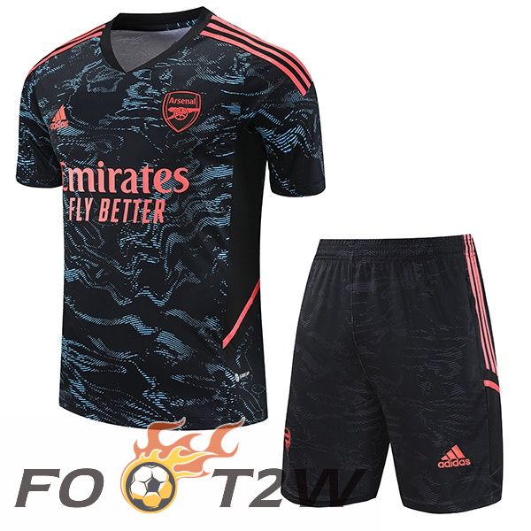 Ensemble Training T-Shirts Arsenal + Shorts Noir 2023/2024