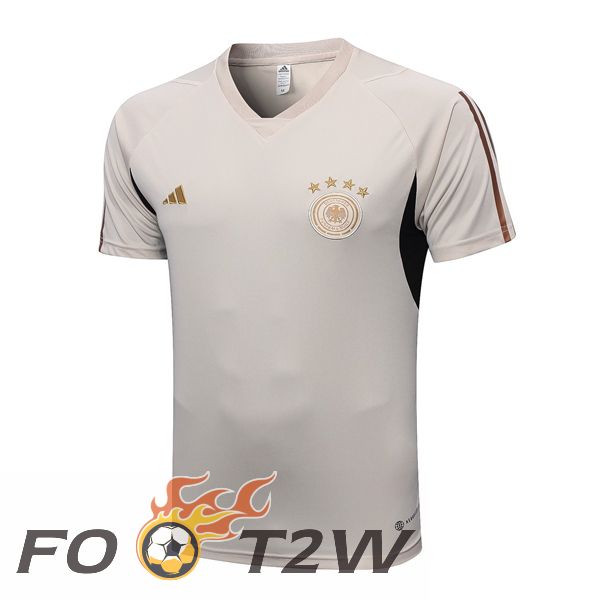 Training T-Shirts Allemagne Marron 2023/2024