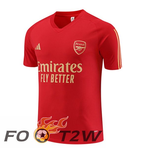 Training T-Shirts Arsenal Rouge 2023/2024