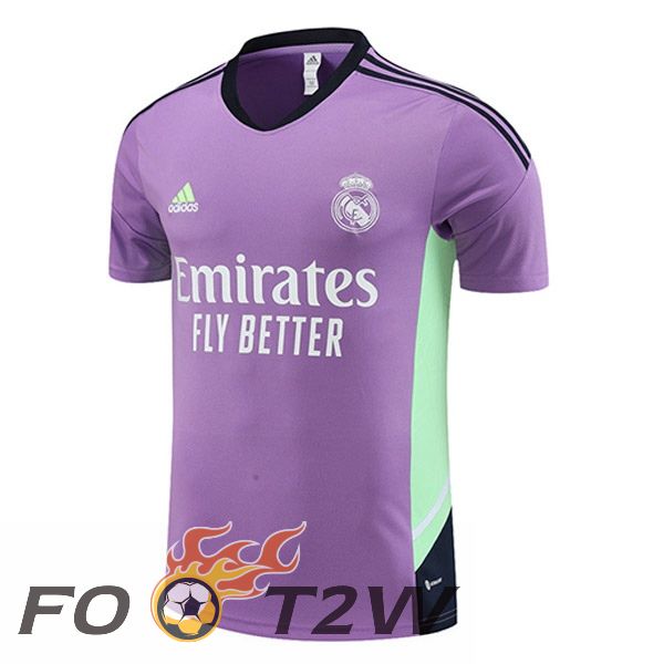 Training T-Shirts Real Madrid Pourpre 2023/2024