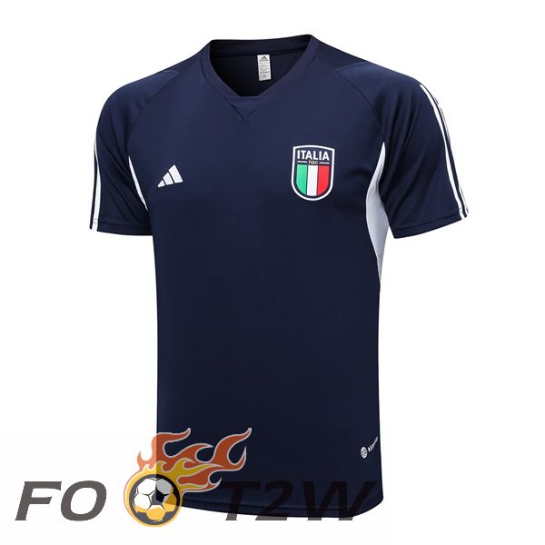 Training T-Shirts Italie Bleu Royal 2023/2024