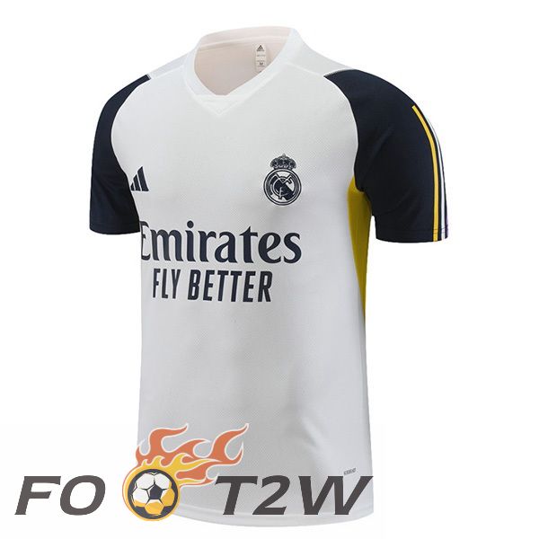 Training T-Shirts Real Madrid Blanc 2023/2024