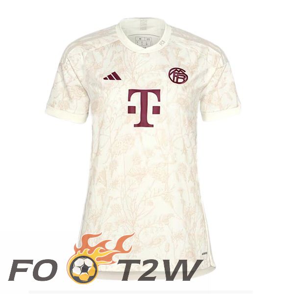 Maillot De Foot Bayern Munich Femme Third Jaune 2023/2024