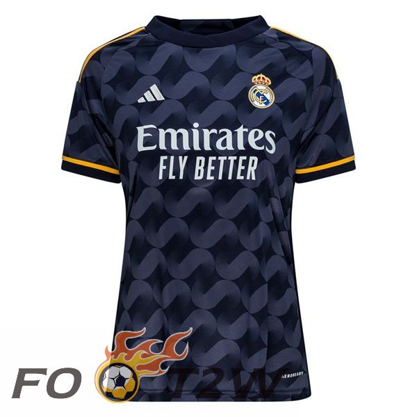 Maillot De Foot Real Madrid Femme Exterieur Bleu Royal 2023/2024