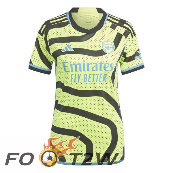 Maillot De Foot Arsenal Femme Exterieur Vert 2023/2024