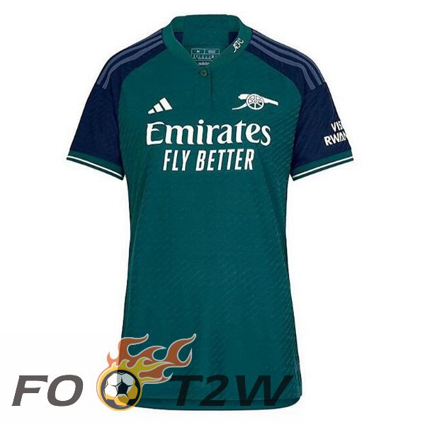 Maillot De Foot Arsenal Femme Third Vert 2023/2024