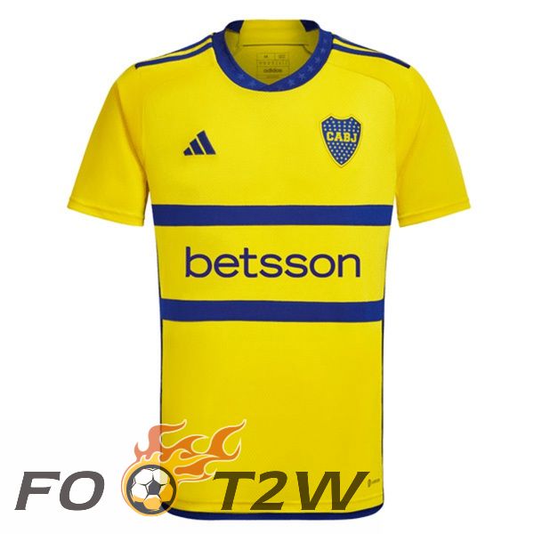 Maillot De Foot Boca Juniors Exterieur Jaune 2023/2024