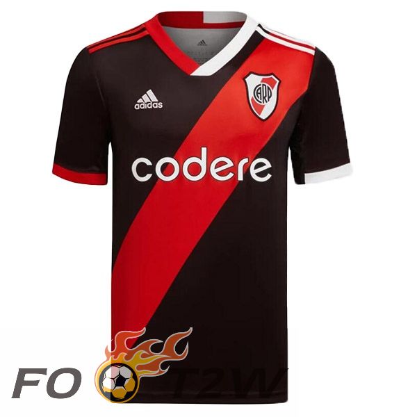 Maillot De Foot River Plate Third Noir Rouge 2023/2024