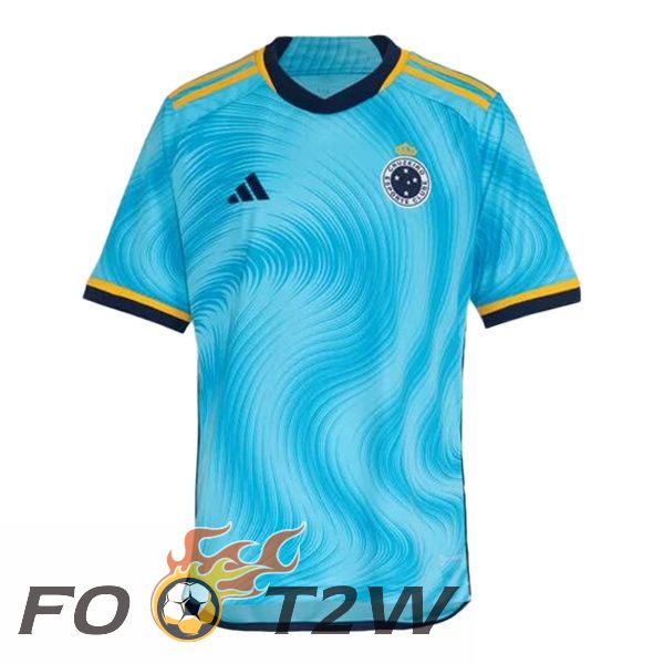 Maillot De Foot Cruzeiro EC Third Bleu 2023/2024