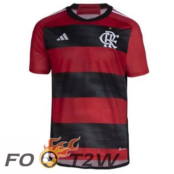 Maillot De Foot Flamengo Domicile Rouge 2023/2024