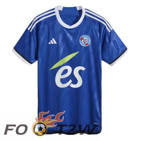 Maillot De Foot RC Strasbourg Alsace Domicile Bleu 2023/2024