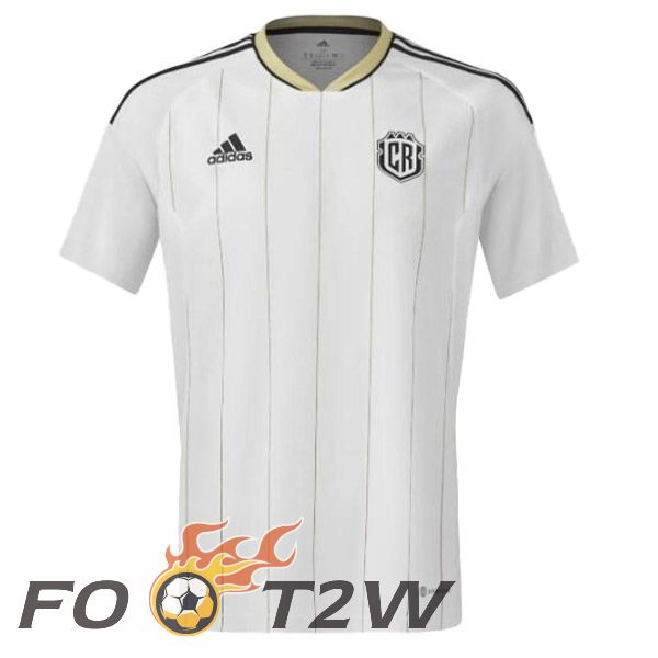 Maillot Foot Equipe De Costa Rica Exterieur Blanc 2023/2024