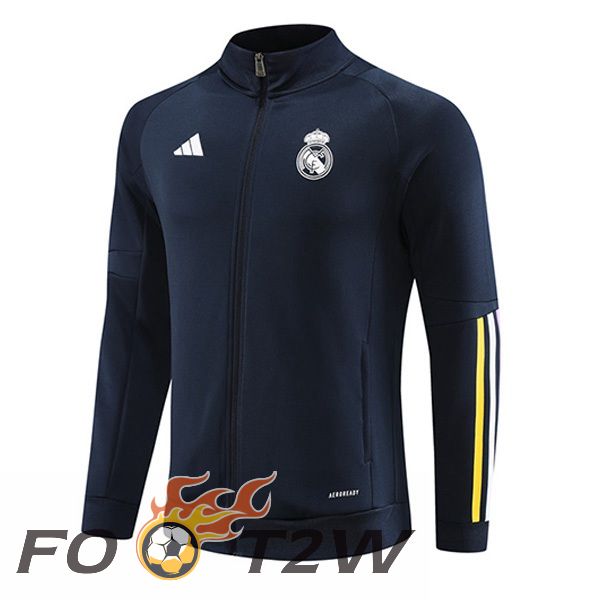 Veste Foot Real Madrid Bleu Royal 2023/2024