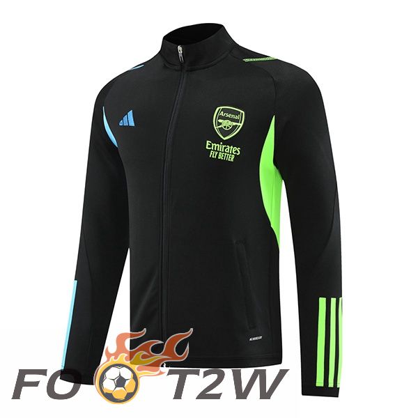 Veste De Foot Arsenal Noir 2023/2024