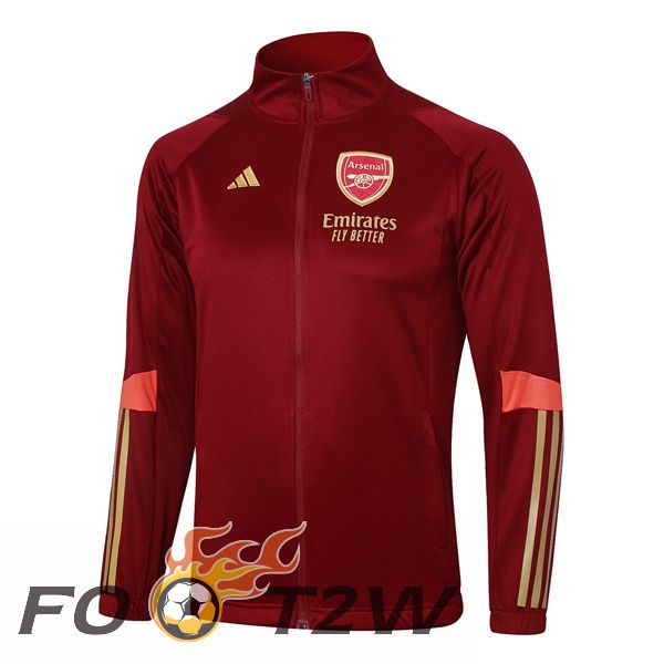 Veste De Foot Arsenal Rouge 2023/2024