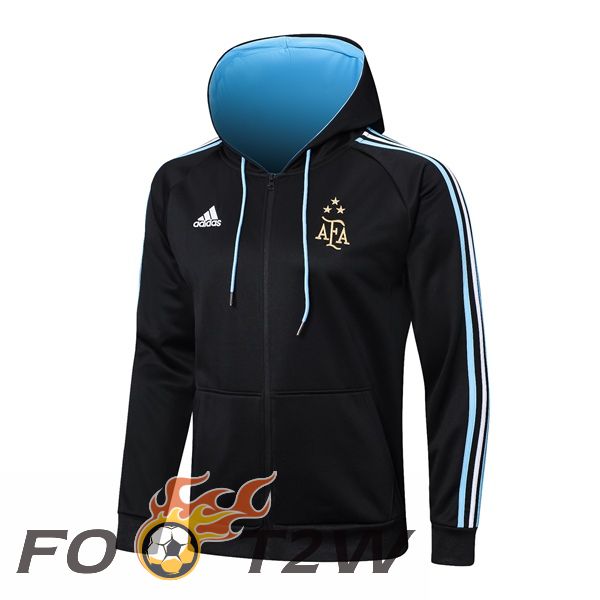 Veste A Capuche Argentine Bleu Royal 2023/2024