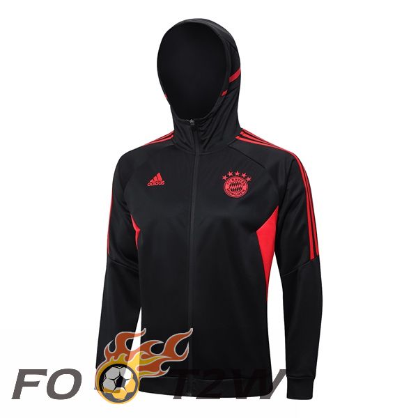 Veste A Capuche Bayern Munich Noir 2023/2024