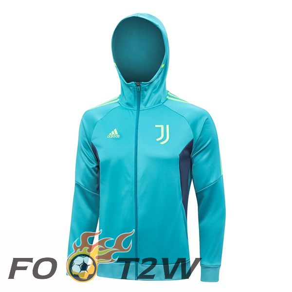 Veste A Capuche Juventus Vert 2023/2024