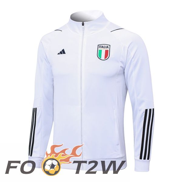 Veste Foot Italie Blanc 2023/2024