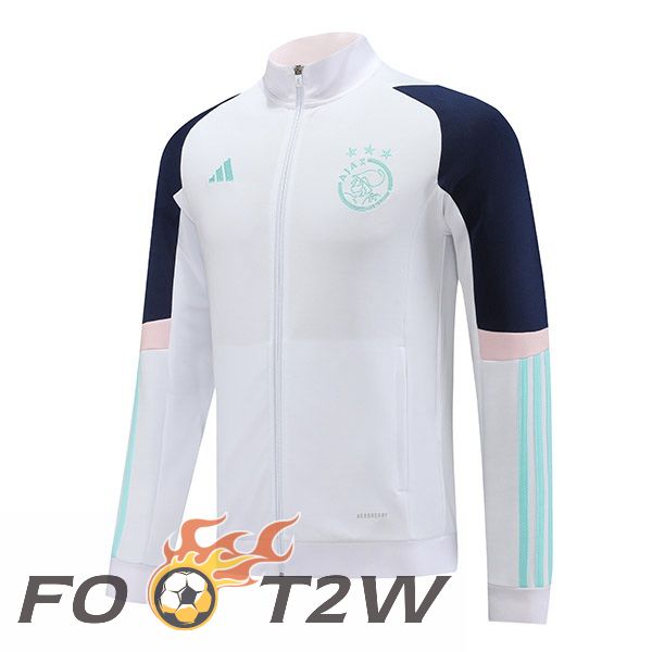 Veste Foot AFC Ajax Blanc 2023/2024