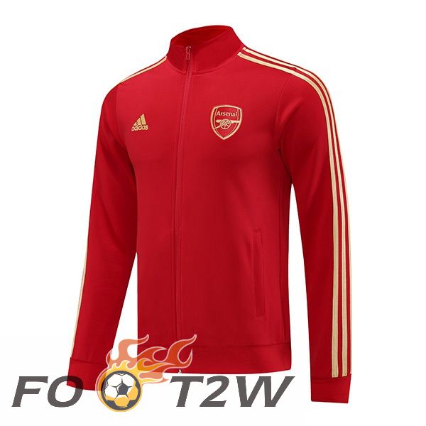 Veste Foot Arsenal Rouge 2023/2024