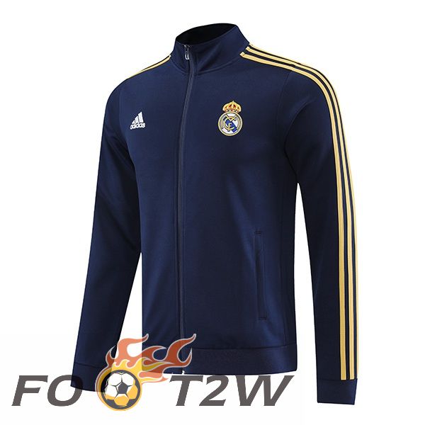 Veste Foot Real Madrid Bleu Royal 2023/2024