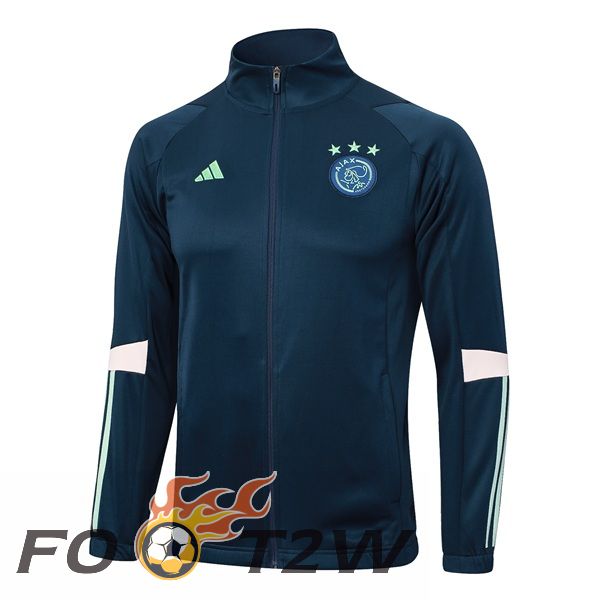 Veste Foot AFC Ajax Bleu Royal 2023/2024