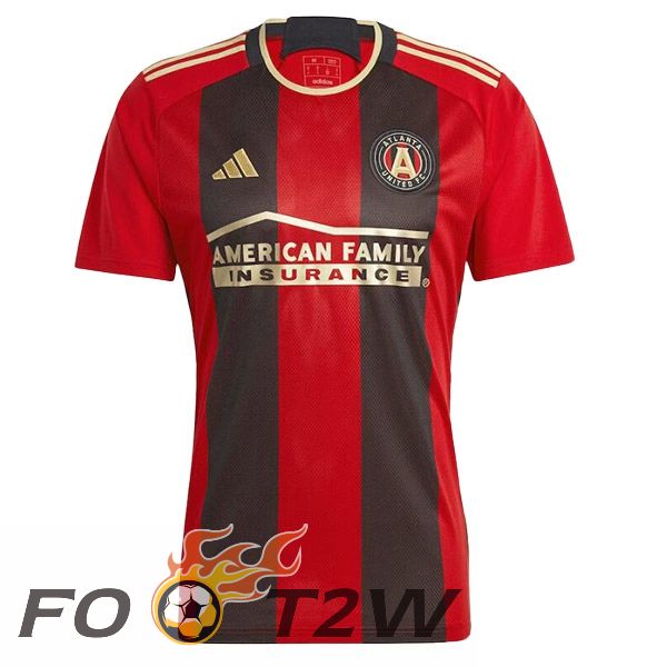 Maillot De Foot Atlanta United Domicile Rouge 2023/2024