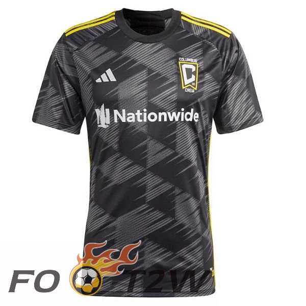 Maillot De Foot Columbus Crew Exterieur Noir 2023/2024