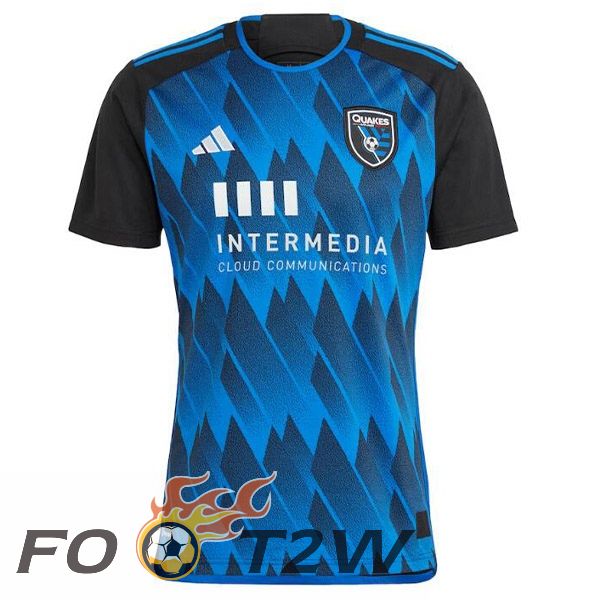 Maillot De Foot San Jose Earthquakes Domicile Bleu 2023/2024