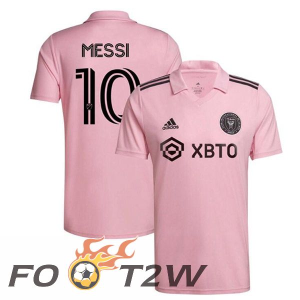 Maillot De Foot Inter Miami CF (MESSI 10) Domicile Rose 2023/2024