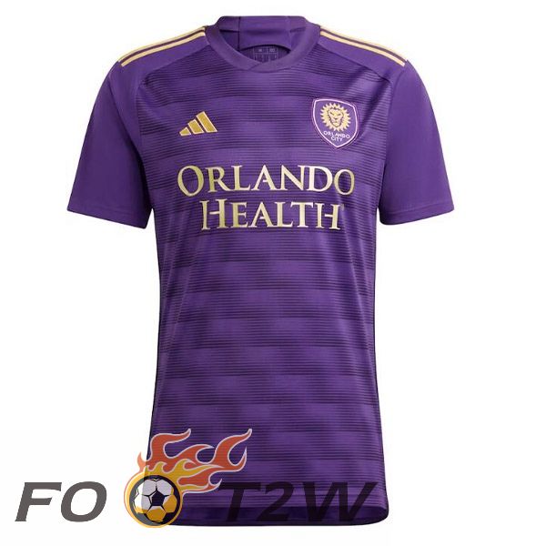 Maillot De Foot Orlando City SC Domicile Pourpre 2023/2024