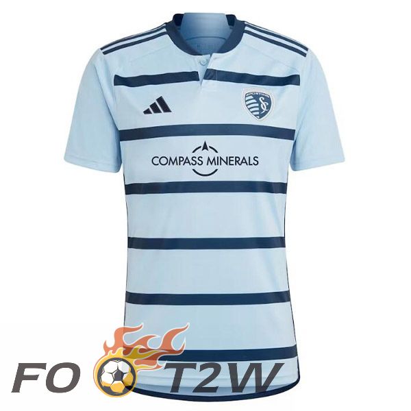 Maillot De Foot Sporting Kansas City Domicile Bleu 2023/2024