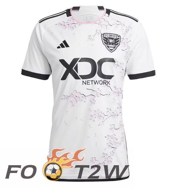 Maillot De Foot D.C United Exterieur Blanc 2023/2024