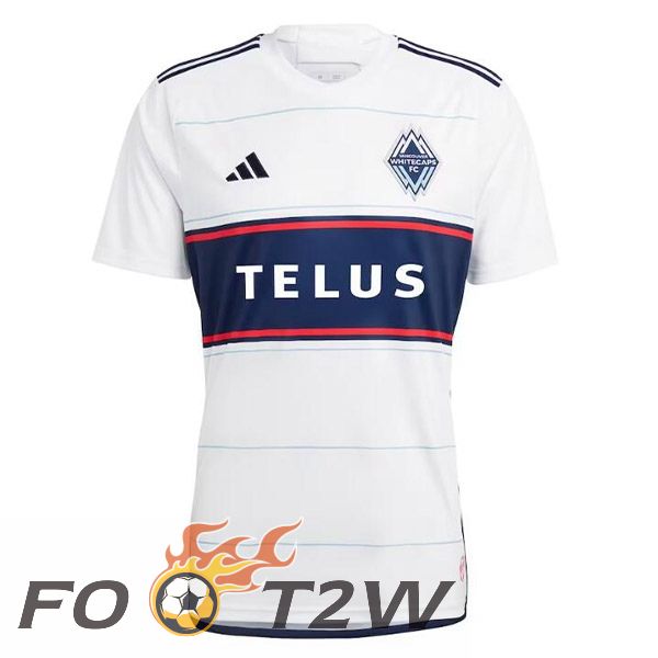 Maillot De Foot Vancouver Whitecaps Domicile Blanc 2023/2024