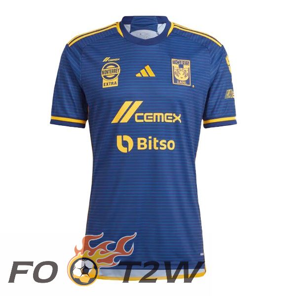 Maillot De Foot Tigres UANL Exterieur Bleu 2023/2024