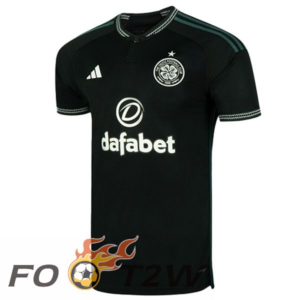 Maillot De Foot Celtic FC Exterieur Noir 2023/2024