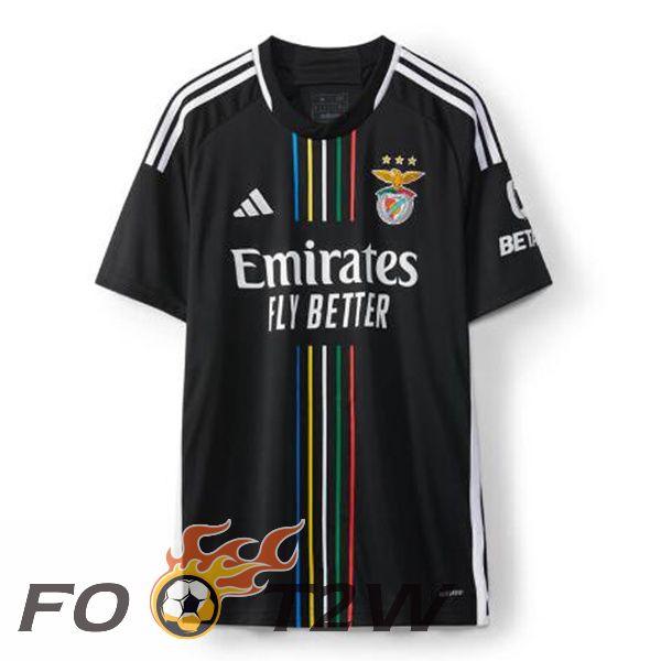 Maillot De Foot S.L Benfica Exterieur Noir 2023/2024