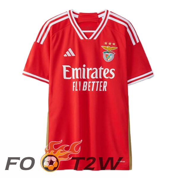 Maillot De Foot S.L Benfica Domicile Rouge 2023/2024