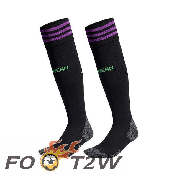 Chaussettes De Foot Bayern Munich Exterieur Noir 2023/2024