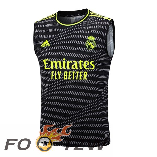 Gilet De Foot Real Madrid Noir 2023/2024