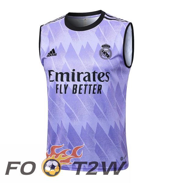 Gilet De Foot Real Madrid Pourpre 2023/2024