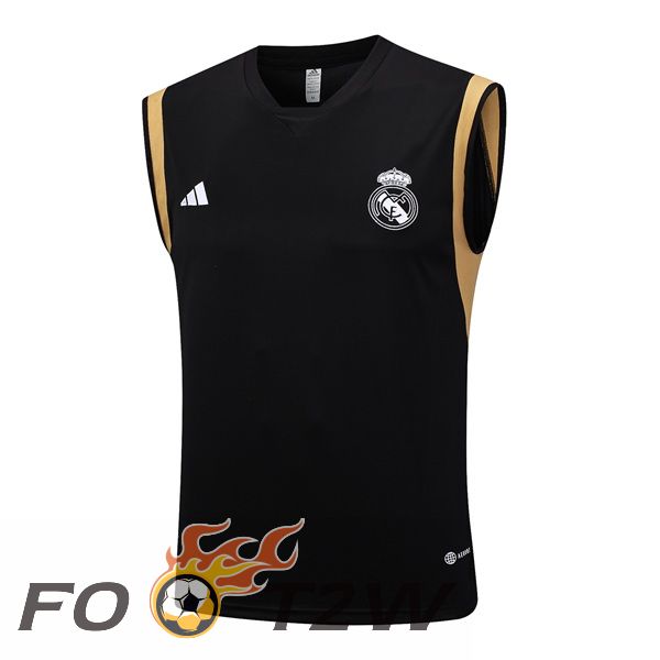 Gilet De Foot Real Madrid Noir 2023/2024